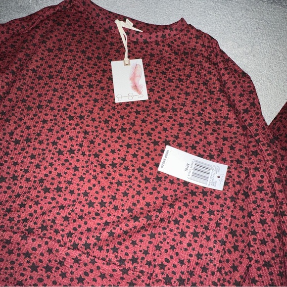 Jessica Simpson | Girls Outfit | Medium 8 | Stars | Wine - Picture 6 of 6